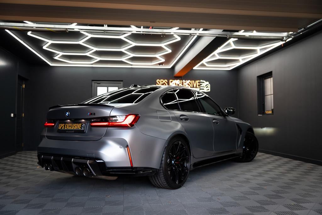 BMW 3 Serie M3 xDrive Competition / Frozen / Carbon / H&K /, Auto's, Automaat, Gebruikt, Zwart, Lichtsensor