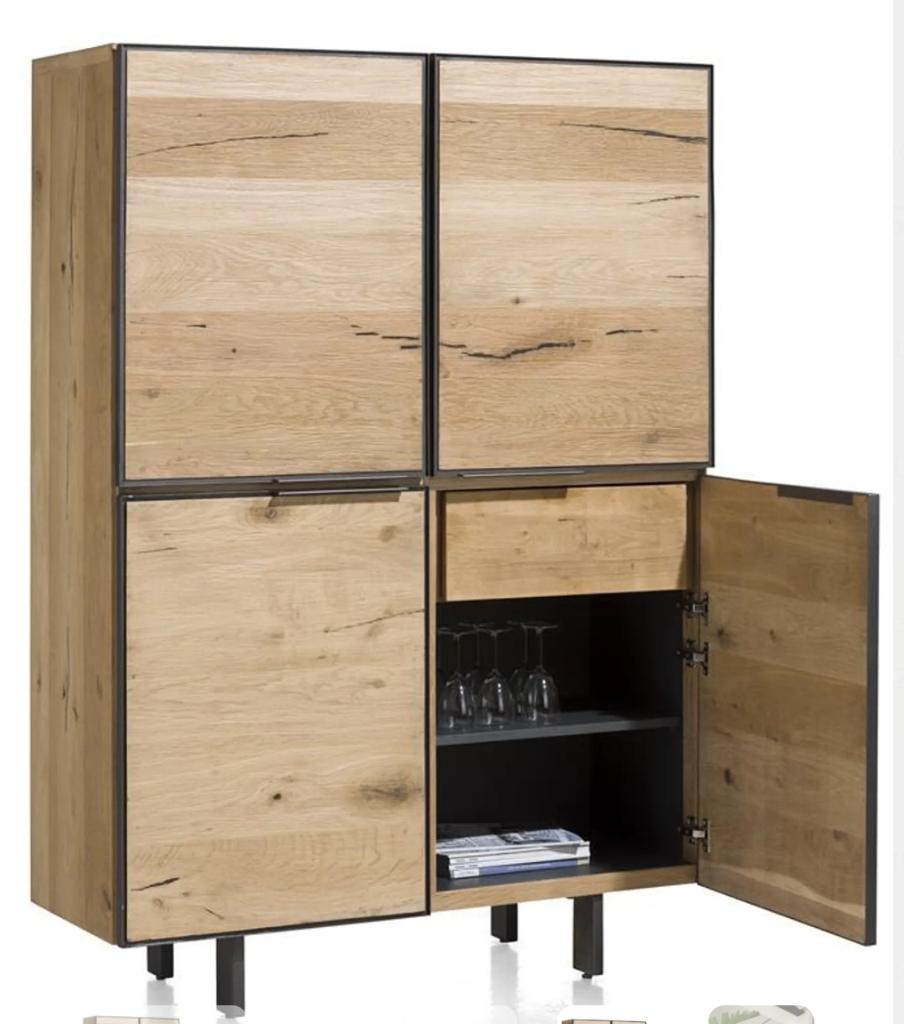 Henders & Hazel kast, Gebruikt, 100 tot 150 cm, Eikenhout, Ophalen of Verzenden