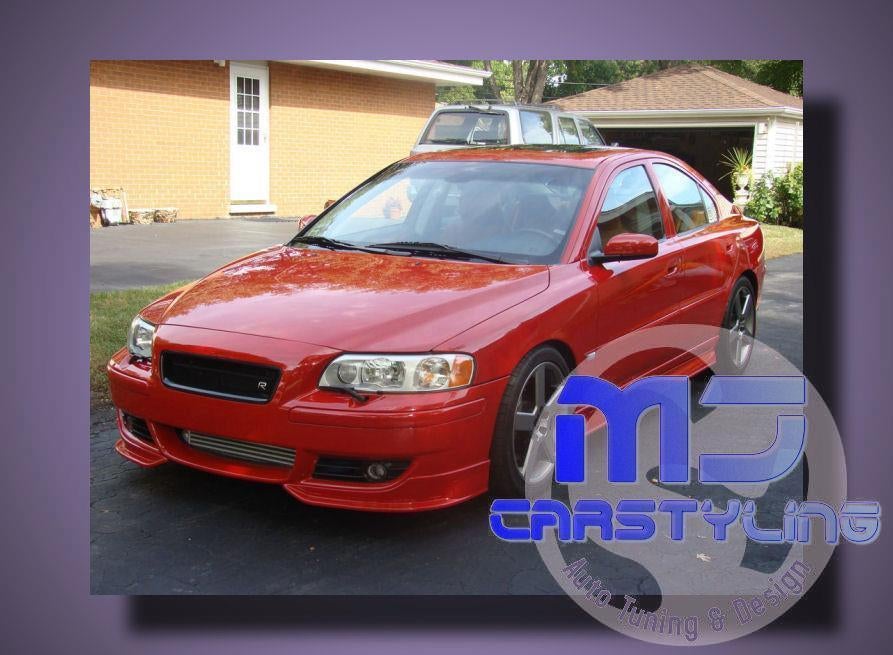 Volvo S60/ V70 R - Voorbumper spoilers, Auto diversen, Tuning en Styling, Ophalen of Verzenden, MJ-Carstyling, Info@mj-carstyling.net