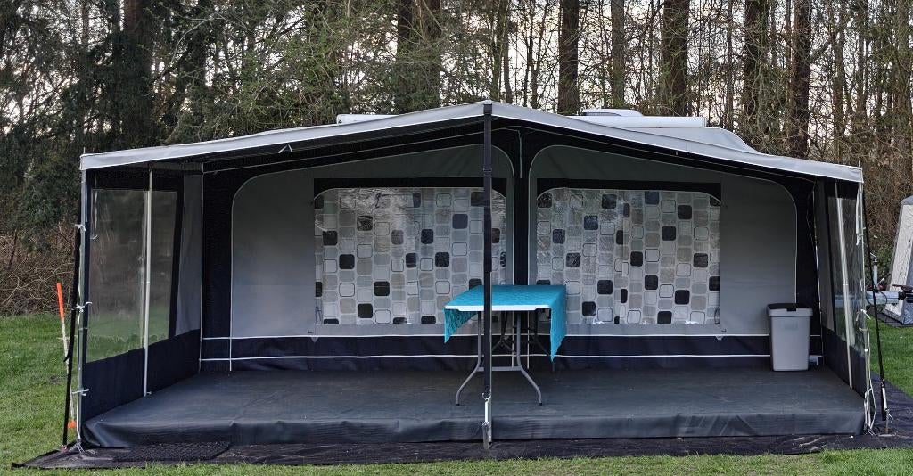 Hypercamp Granada 270 + Hypercamp luifel pvc omloopmaat 13, Ophalen of Verzenden, Gebruikt, Overige merken