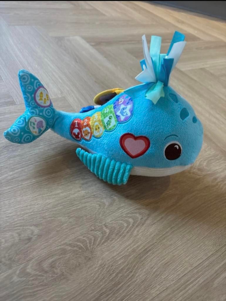 VTech walvis, Kinderen en Baby's, Ophalen of Verzenden, Zo goed als nieuw, Overige typen, Met licht