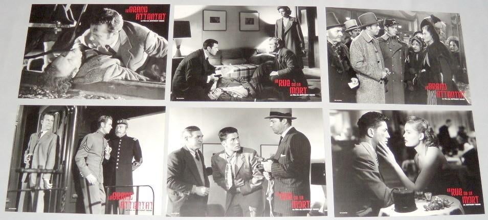 ANTHONY   MANN   RETROSPECTIEF      filmfotoset., Verzenden, Nieuw, A4 of kleiner, Film en Tv