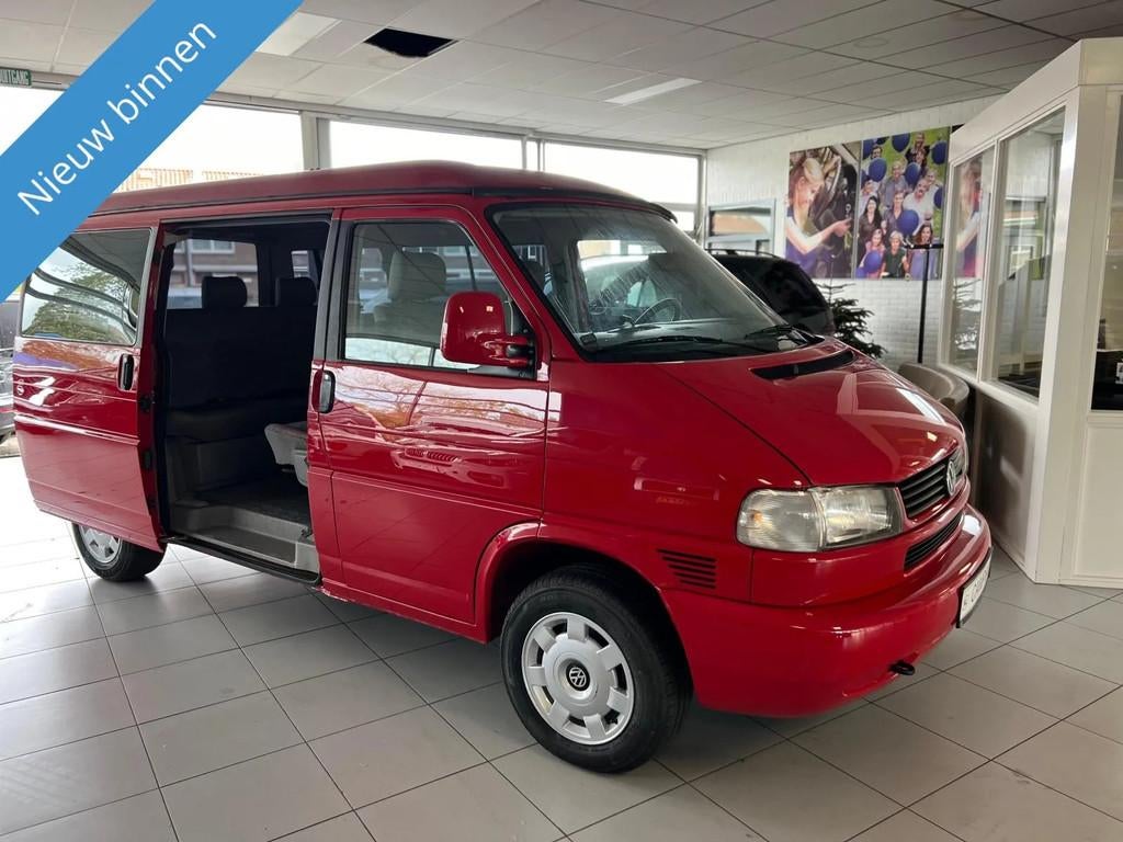 Volkswagen Transporter Multivan, Auto's, Volkswagen, Stof, Zwart, 2496 cc, 7 stoelen