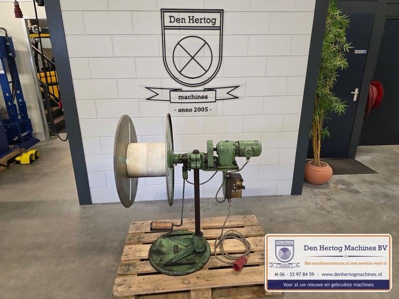 afwikkelmachine voor coil kniplijn pers straat Obru 400V, Ophalen, Gebruikt