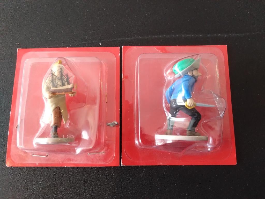 Kuifje TinTin beeldjes pixi figuren Haddock - Editions Atlas, Ophalen, Kuifje, Nieuw, Beeldje of Figuurtje