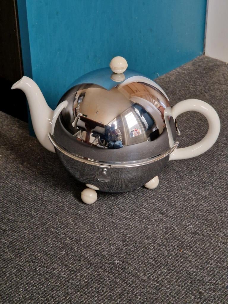 Theepot Ceramique Maastricht in grome theemuts Benmeta Terbo, Ophalen of Verzenden