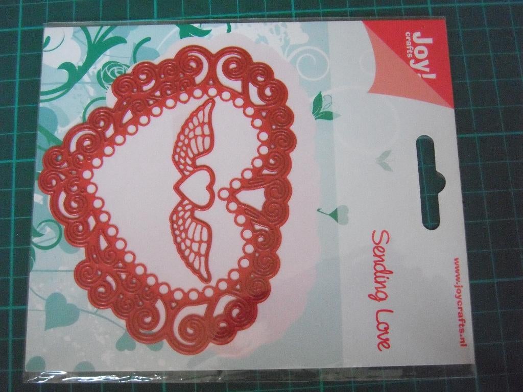 Nieuwe snijmal Joy! - Sending Love, Ophalen of Verzenden, Nieuw, Overige thema's, Pons of Mal