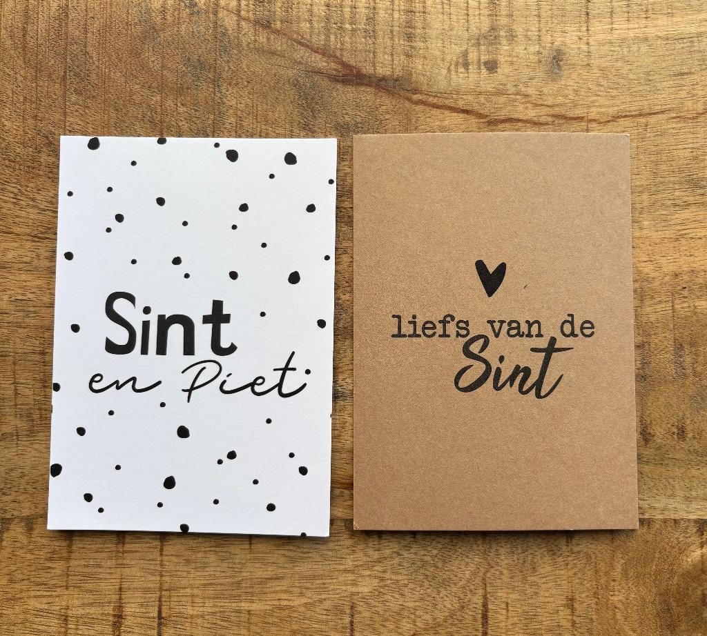 15 sinterklaas kaarten, Ophalen of Verzenden, Nieuw