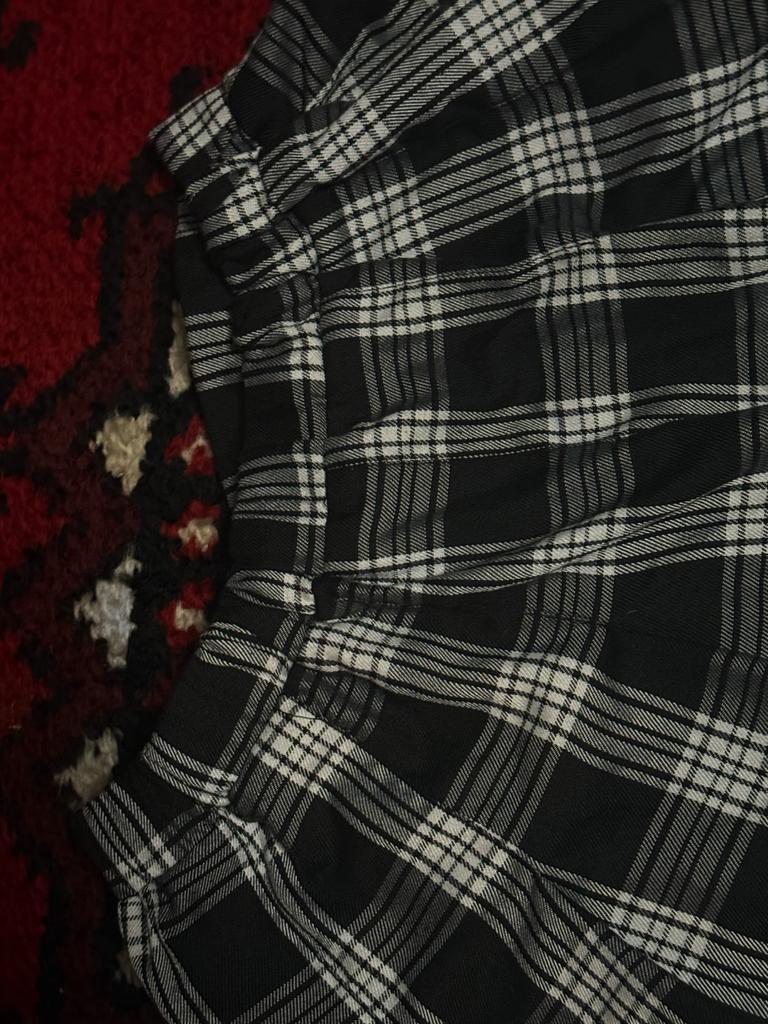 Geruite mini-rok van Streetwear Society, maat S, Zwart, Ophalen of Verzenden, Zo goed als nieuw, Maat 36 (S)