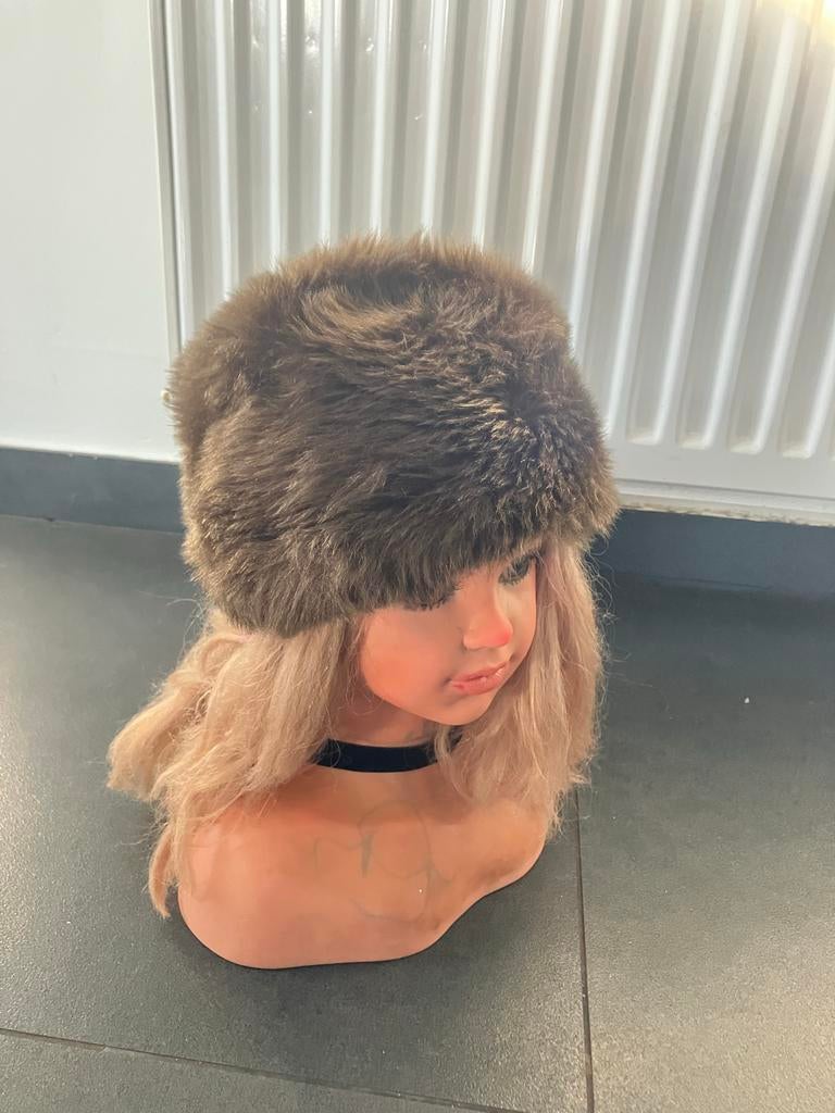 Bontmuts, Ophalen, Gedragen, Maat 42/44 (L), Muts