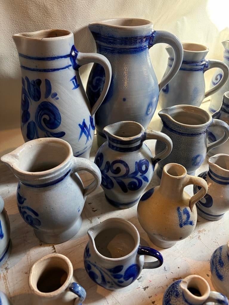 Diverse Keulse potten en kruiken - Verschillende maten, Antiek en Kunst, Antiek | Keramiek en Aardewerk, Ophalen