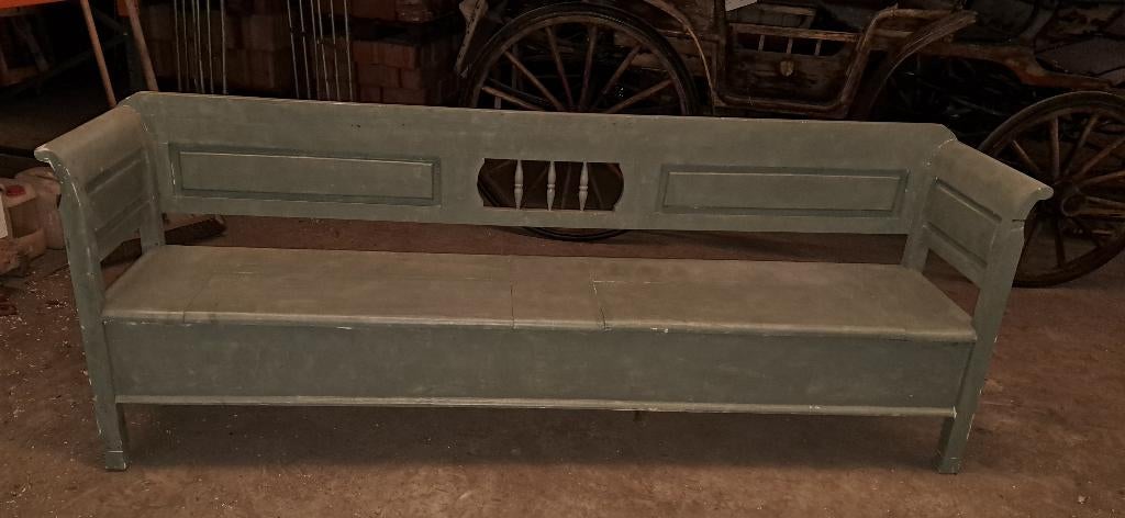 bank banken klepbank tuinbank, Antiek en Kunst, Curiosa en Brocante, Ophalen