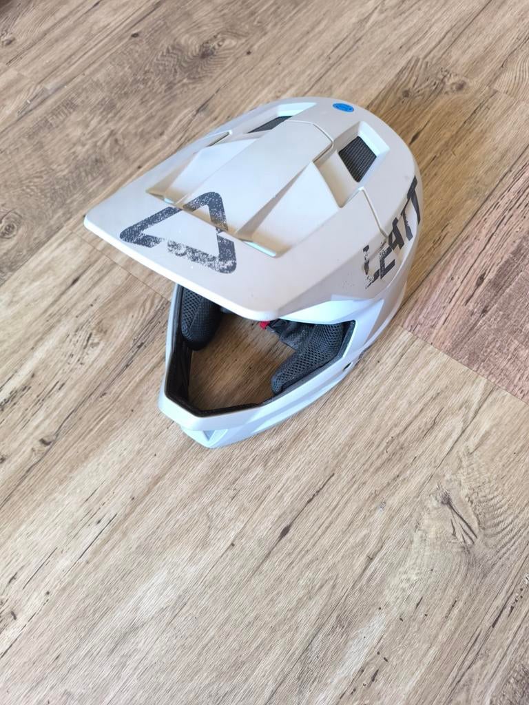 Leatt MTB/BMX Full Face Helm - Maat M, Zo goed als nieuw, Fietsen en Brommers, M, Ophalen of Verzenden, Zo goed als nieuw, Leatt
