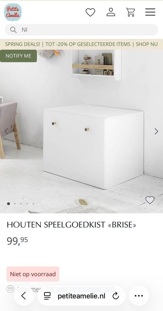 Petit amelie kist en bureau, Kinderen en Baby's, Kinderkamer | Tafels en Stoelen, Ophalen, Gebruikt, Tafel(s)