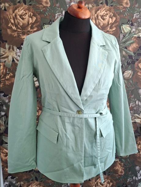 Groene blazer jasje maat 44 nieuw, Bonprix, Maat 42/44 (L), Nieuw, Ophalen of Verzenden