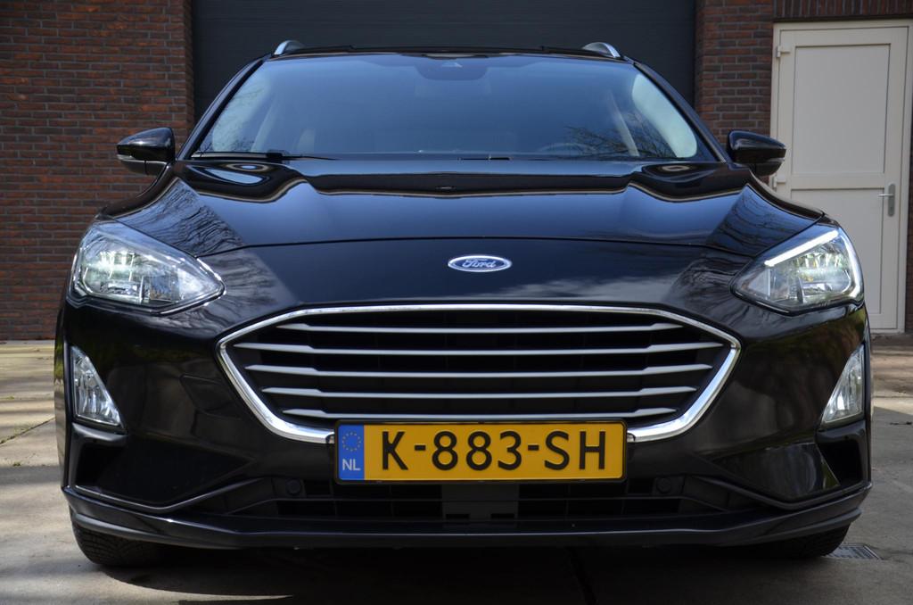 Ford Focus Wagon 1.0 EcoBoost Hybrid Trend Edition Business, Auto's, Ford, Gebruikt, Zwart, Origineel Nederlands, Lichtsensor