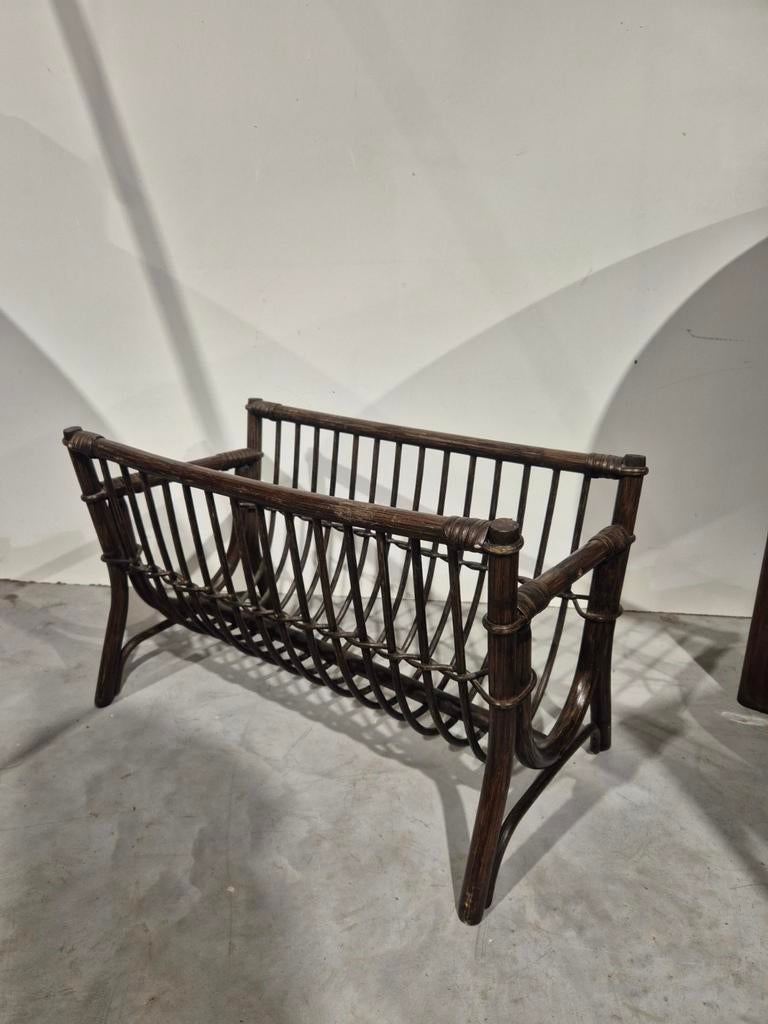 Vintagw bamboe magazine rack, Ophalen of Verzenden, Onbekend, Onbekend, Onbekend
