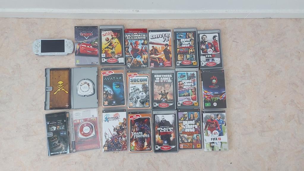 Psp, 1 speler, Ophalen, Gebruikt, Vanaf 3 jaar