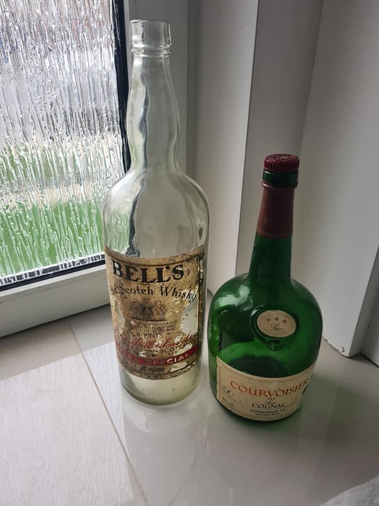 2 oude flessen, Ophalen of Verzenden, Frankrijk, Overige typen