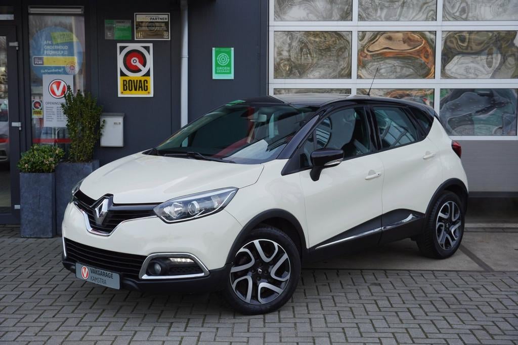 Renault Captur 1.2 TCe Dyn Automaat Navi/Airco/Cruise/PDC, Euro 5, Parkeersensor, 4 cilinders, Wit