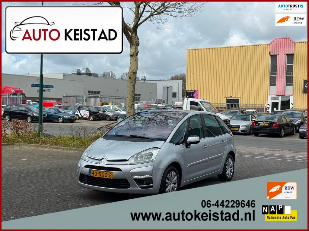 Citroen C4 Picasso 1.6 THP AUTOMAAT PANORAMA CLIMA/NAVI/LED!, Euro 5, 15 km/l, Gebruikt, C4 (Grand) Picasso