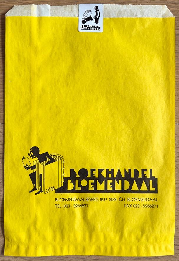 Papieren tas boekhandel Bloemendaal - Joost Swarte, Eén stripboek, Ophalen of Verzenden, Nieuw, Joost Swarte