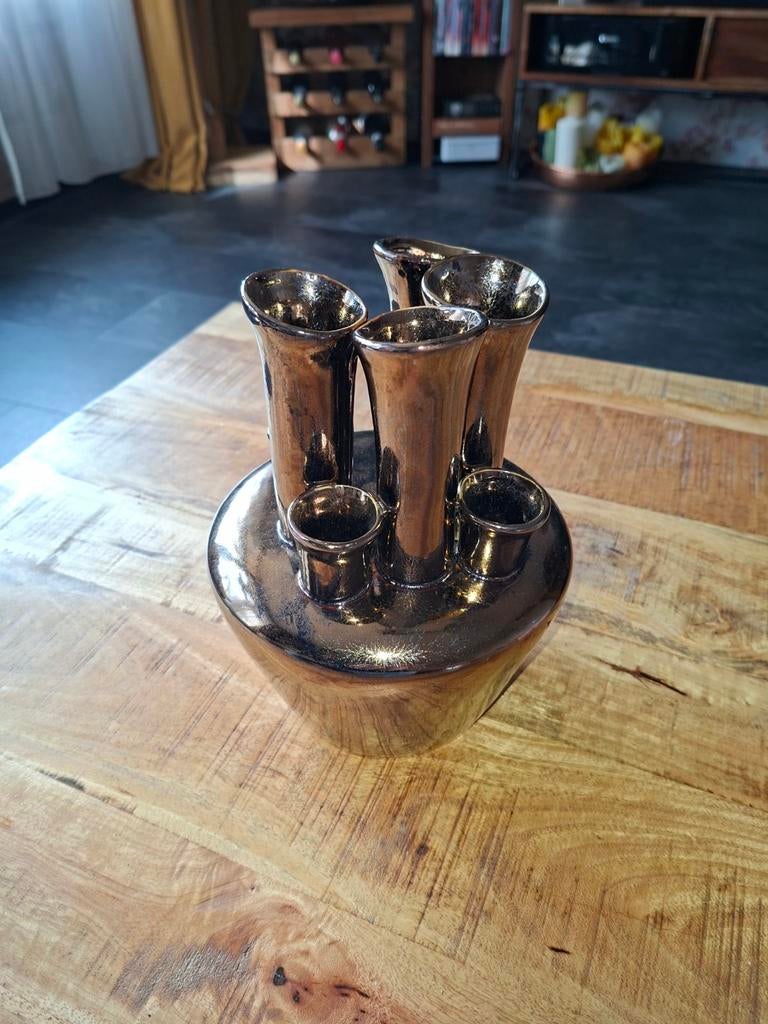 Tulpenvaas tulpen vaas  daan kromhout, Ophalen of Verzenden, Zo goed als nieuw