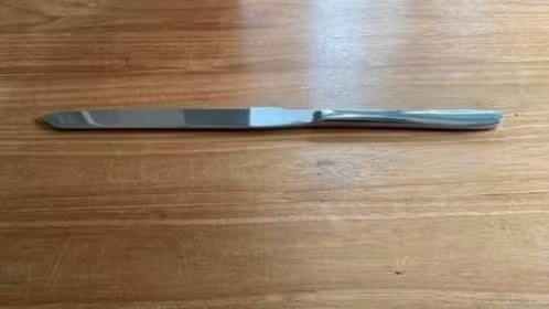 Gero Zilduro broodmes, Ophalen of Verzenden, Gebruikt, Rvs of Chroom