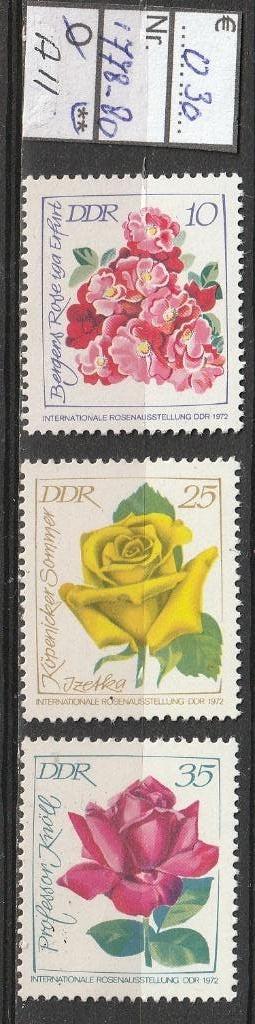 DDR Int. Rozententoonstelling Michel 1778-80 Nr.A11p, Verzenden, DDR, Postfris