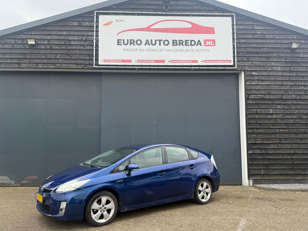 Toyota Prius 1.8 Aspiration, Gebruikt, 4 cilinders, Blauw, Navigatiesysteem