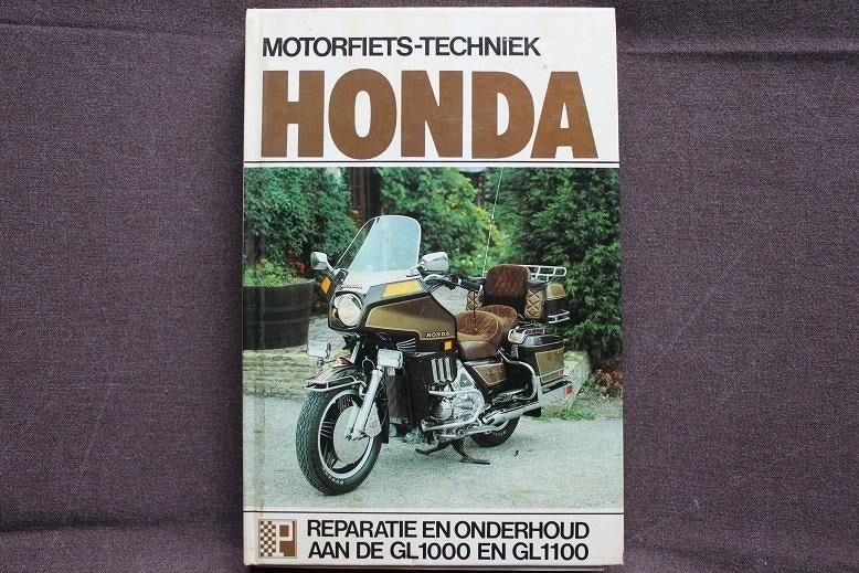 Honda GL1000 GL1100 werkplaatsboek, Motoren, Ophalen of Verzenden, Honda