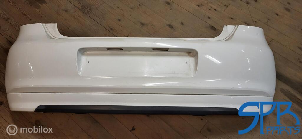 VW POLO 6R 6C BLUEMOTION LB9A ACHTERBUMPER 6R6807421AT Kras, Gebruikt, Volkswagen, Ophalen of Verzenden, Volkswagen