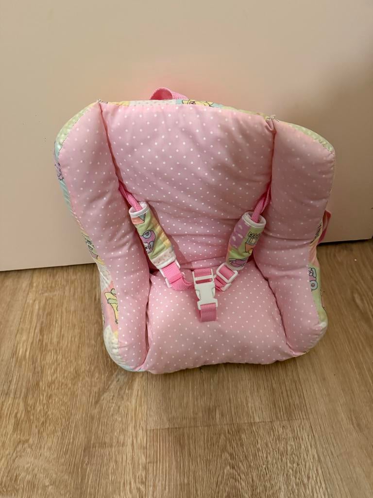 Baby Born draagzak/zitje - Gebruikt, Ophalen of Verzenden, Gebruikt, Meisje