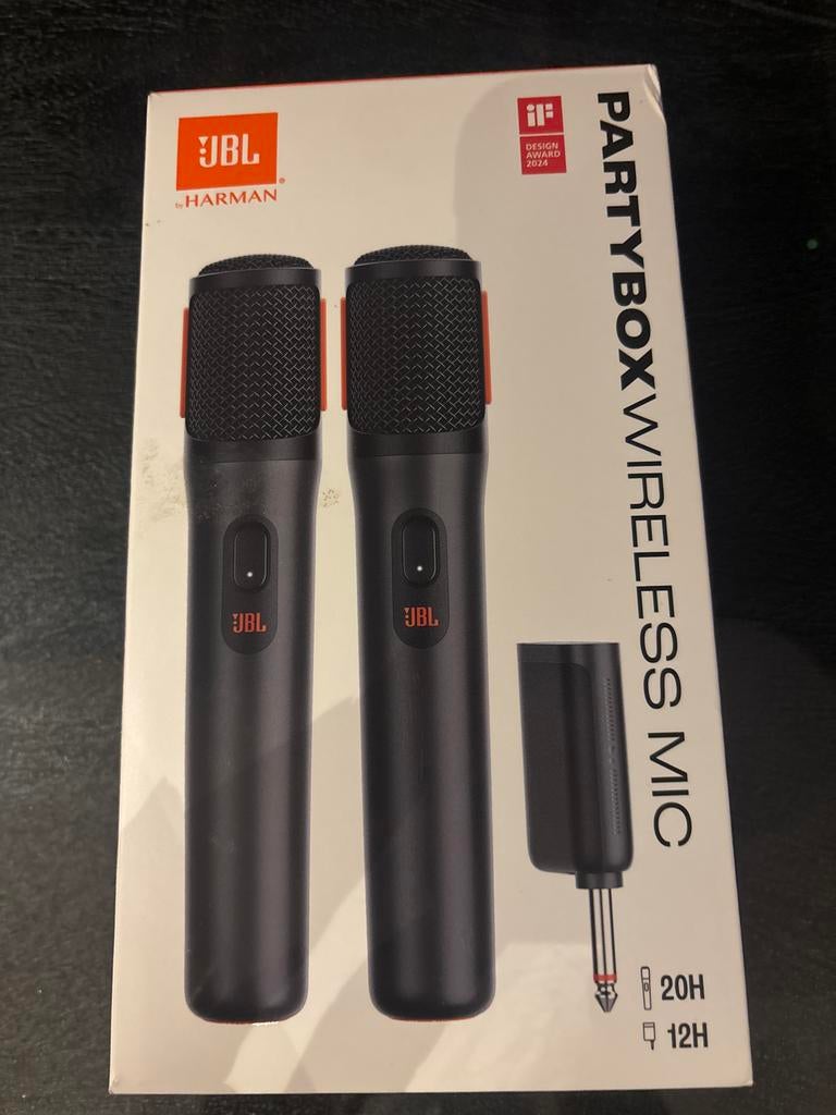 JBL Partybox draadloze microfoon - Nieuw!, Ophalen of Verzenden, Nieuw, Zangmicrofoon, Draadloos