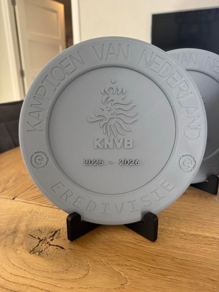 KNVB Eredivisie Kampioen Schaal 2025-2026, Ophalen of Verzenden, Zo goed als nieuw, Overige binnenlandse clubs, Overige typen
