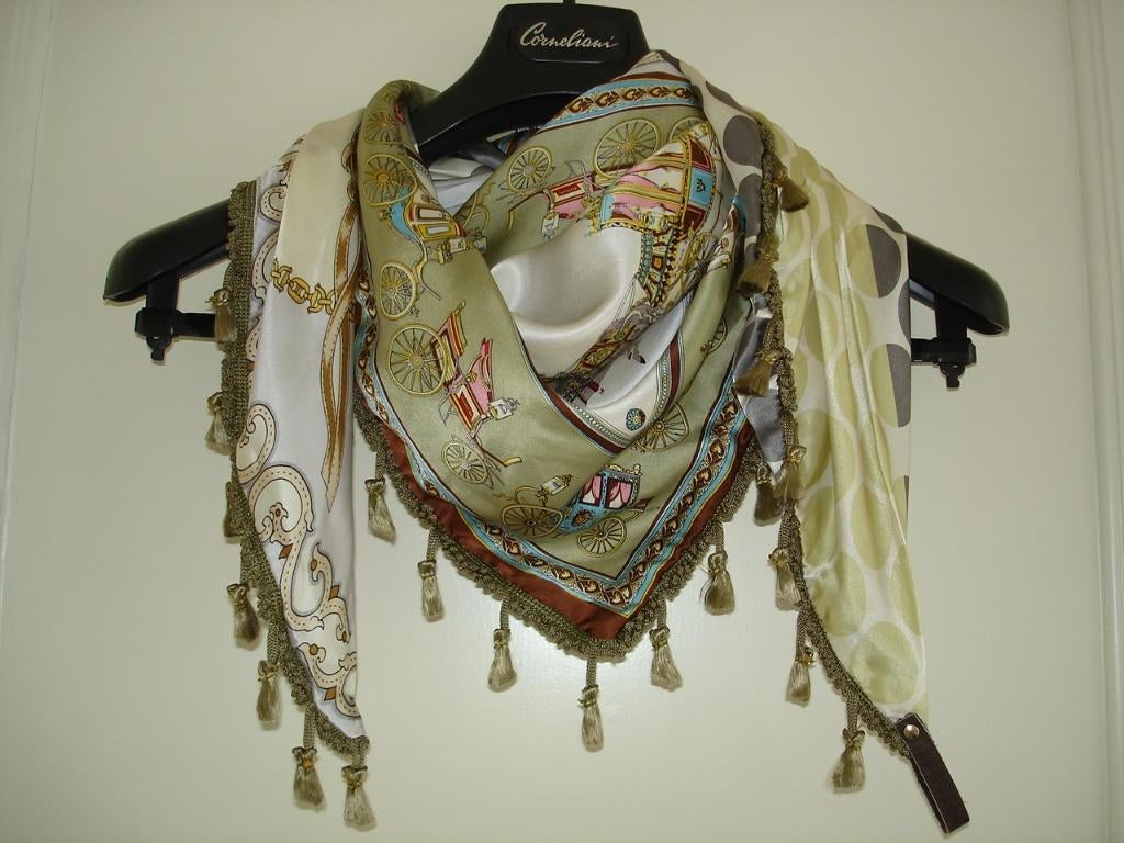 Mucho Gusto sjaal driehoek, Ophalen, Nieuw, Maat 42/44 (L), Sjaal