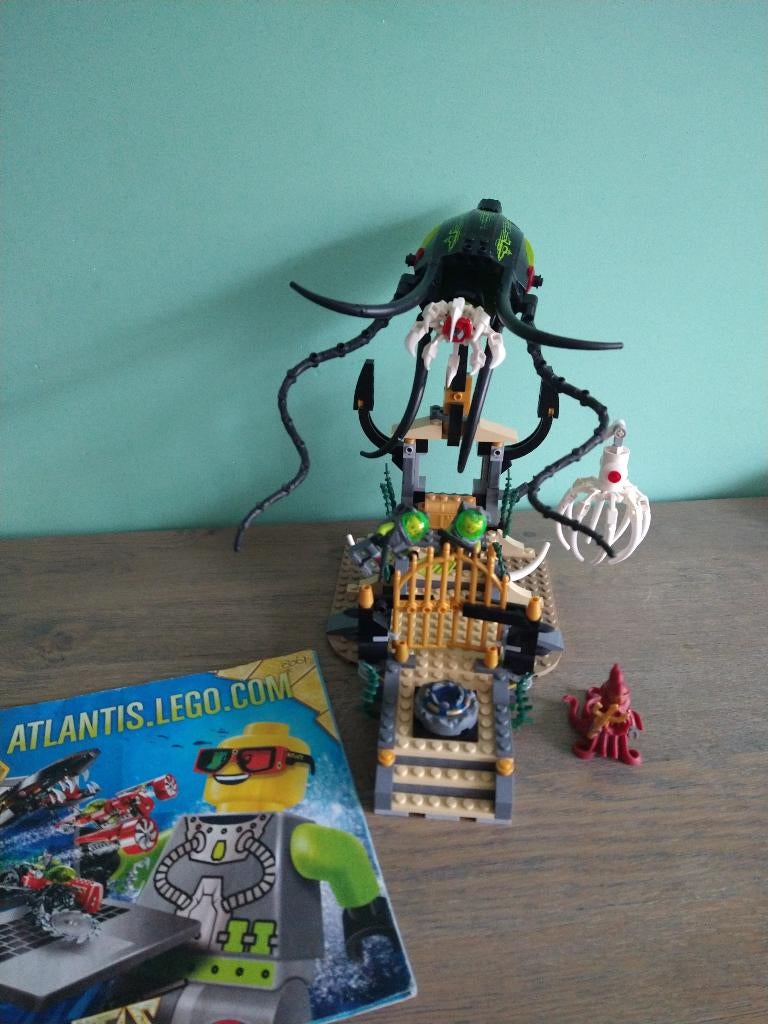 Lego Atlantis 8061 Gateway of the Squid, Ophalen of Verzenden, Zo goed als nieuw, Complete set, Lego