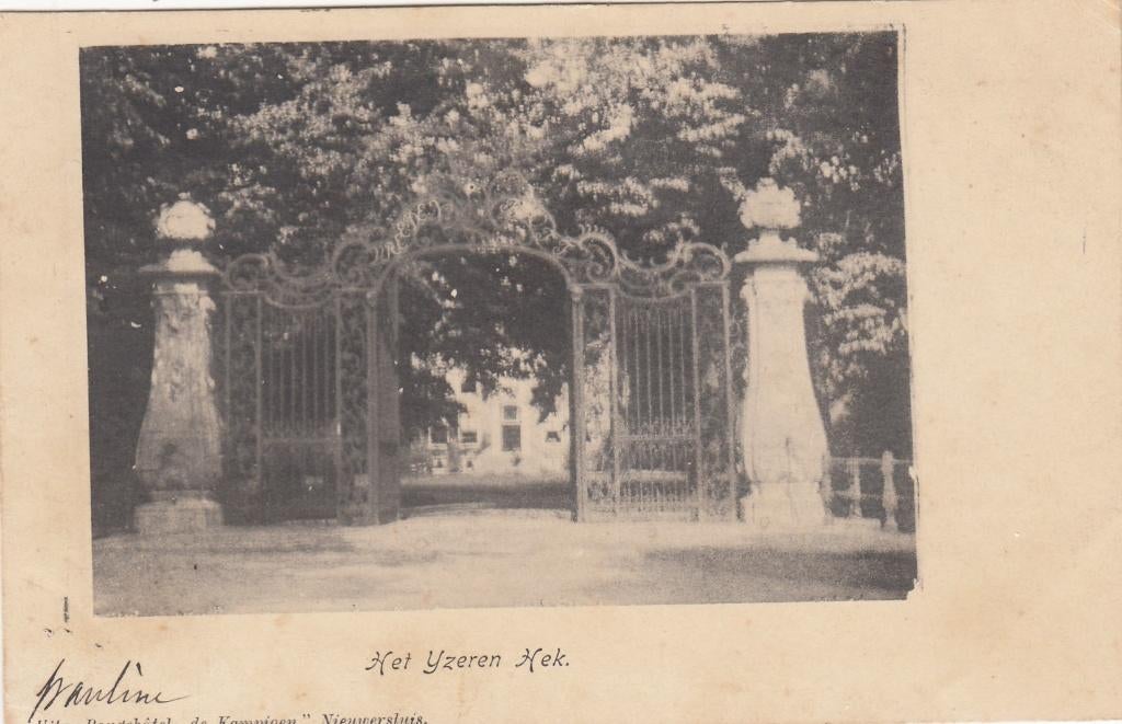 Nieuwersluis - IJzeren Hek, Verzenden, Voor 1920, Ongelopen, Utrecht