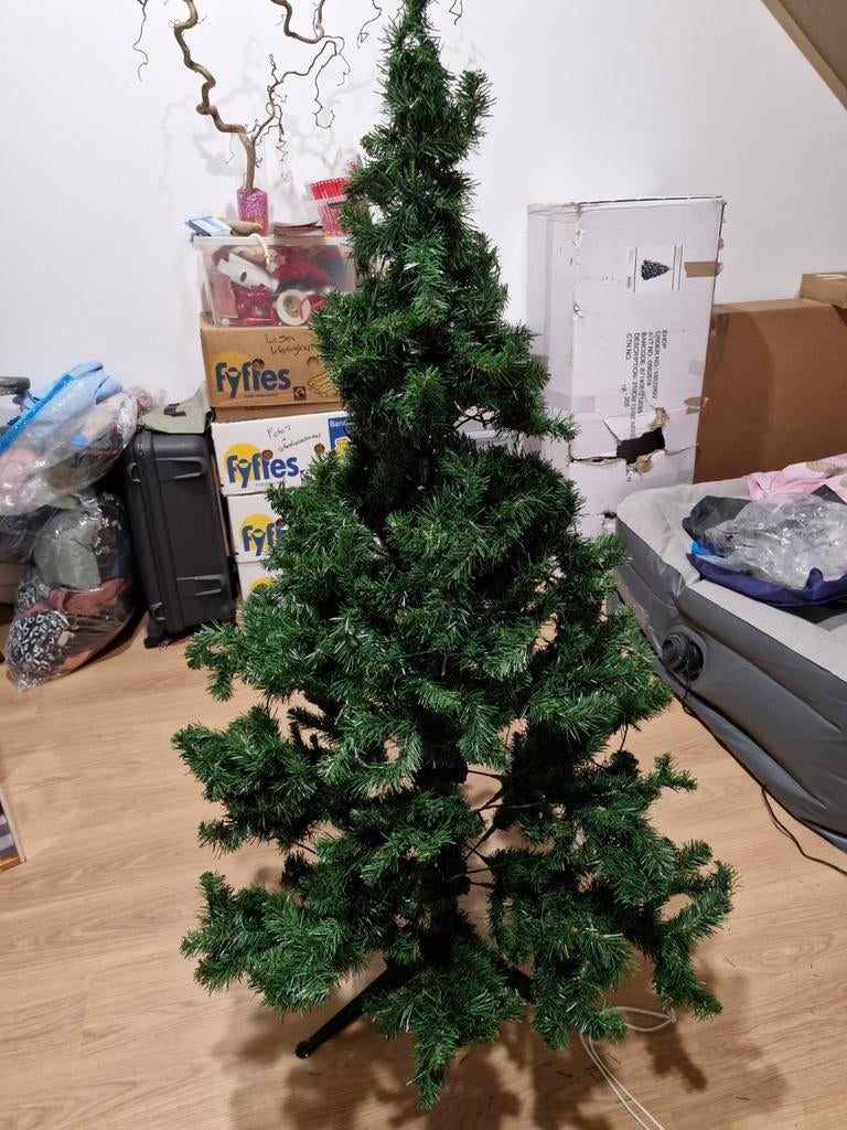 Kerstboom met verlichting ongeveer 1.70, Ophalen