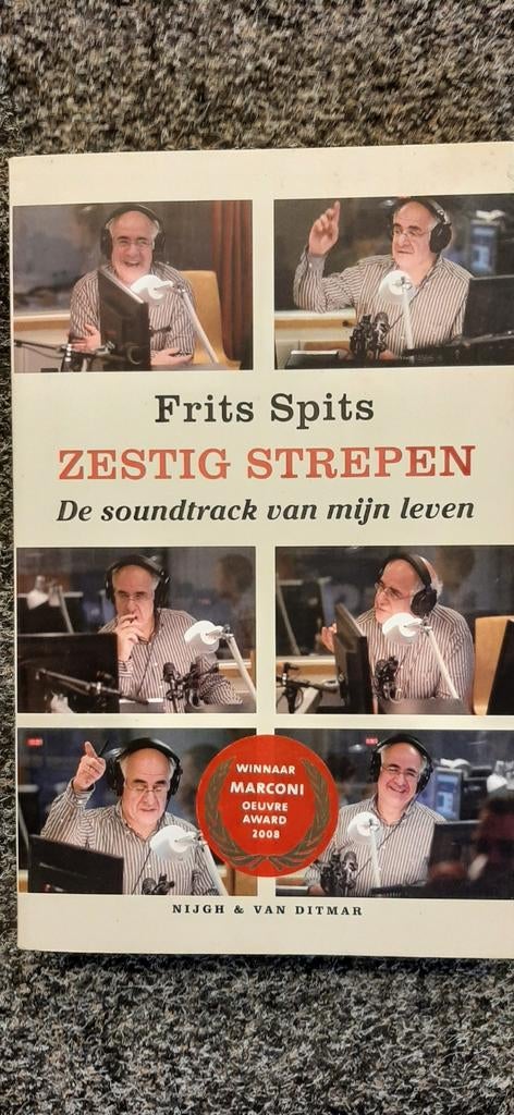 Frits Spits - Zestig Strepen, Boeken, Ophalen of Verzenden