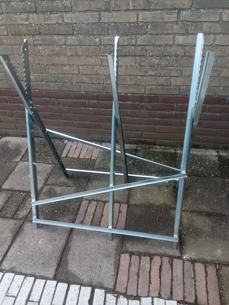 Inklapbare Zaagbok voor Boomstammen en Balken, Doe-het-zelf en Verbouw, Ophalen, Gebruikt