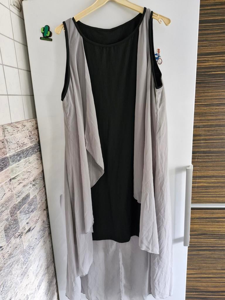 Zwart grijze tuniek Maat xxxl, Onbekend, Nieuw, Ophalen of Verzenden, Onbekend