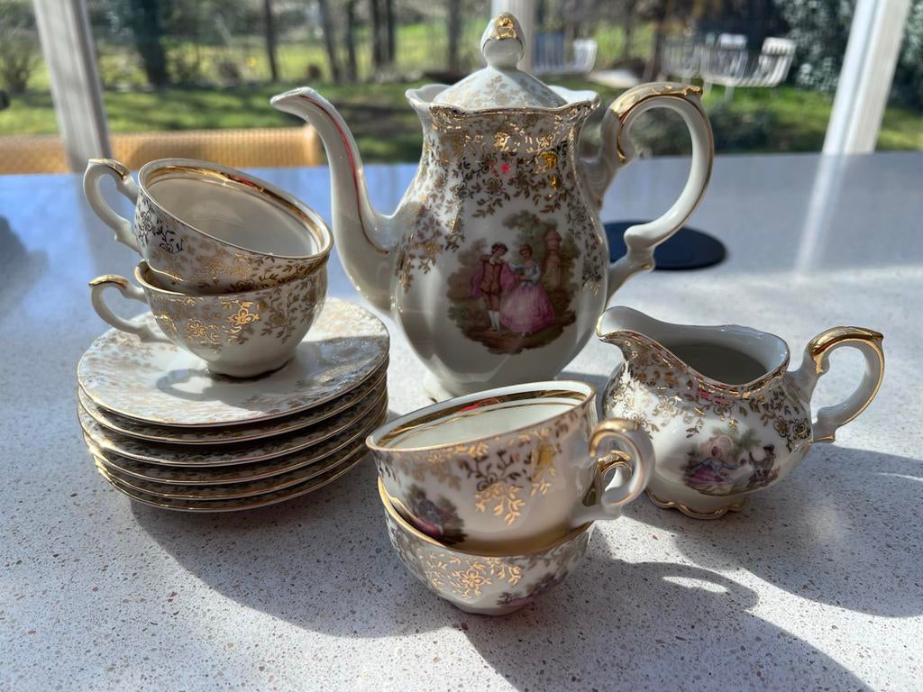 Incompleet theesetje Kronester Bavaria, Ophalen