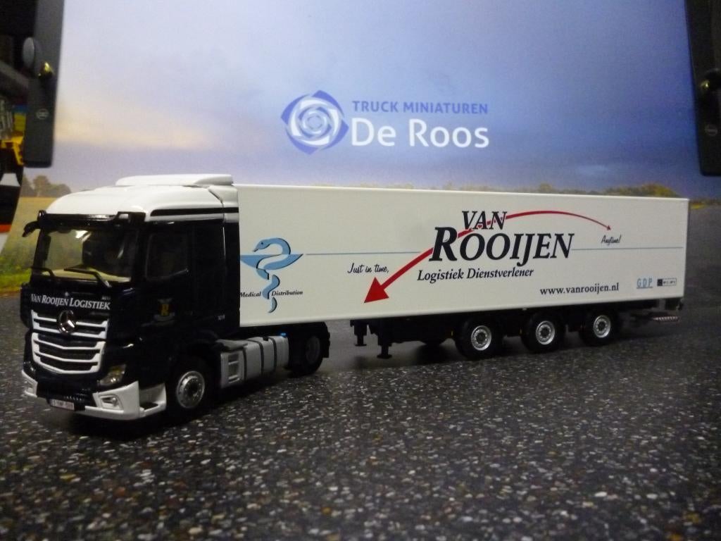 WSI Mercedes Actros Van Rooijen Logistiek, Ophalen of Verzenden, Nieuw, Bus of Vrachtwagen, Wsi