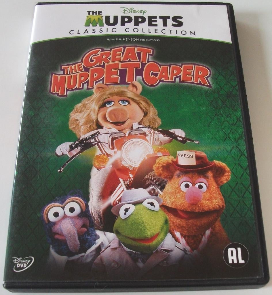 Dvd *** MUPPETS *** Great Muppet Caper, Cd's en Dvd's, Dvd's | Tekenfilms en Animatie, Overige typen, Ophalen of Verzenden, Zo goed als nieuw