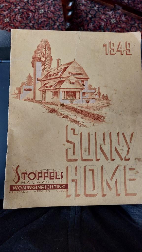 Woninginrichting 1949 , oude Stoffels catalogus, Ophalen of Verzenden, Gelezen