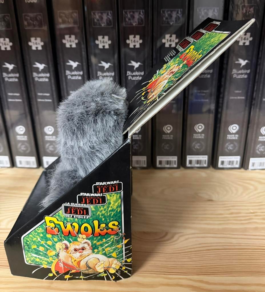 Star Wars Vintage Ewok Plushie Wiley MIB Tri-Logo Doos, Ophalen of Verzenden, Nieuw, Actiefiguurtje