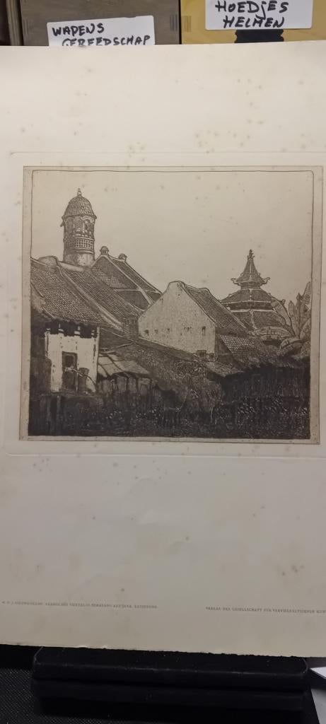 W.O.J. NIEUWENKAMP. Ets Arabische Wijk Semarang, Ophalen of Verzenden