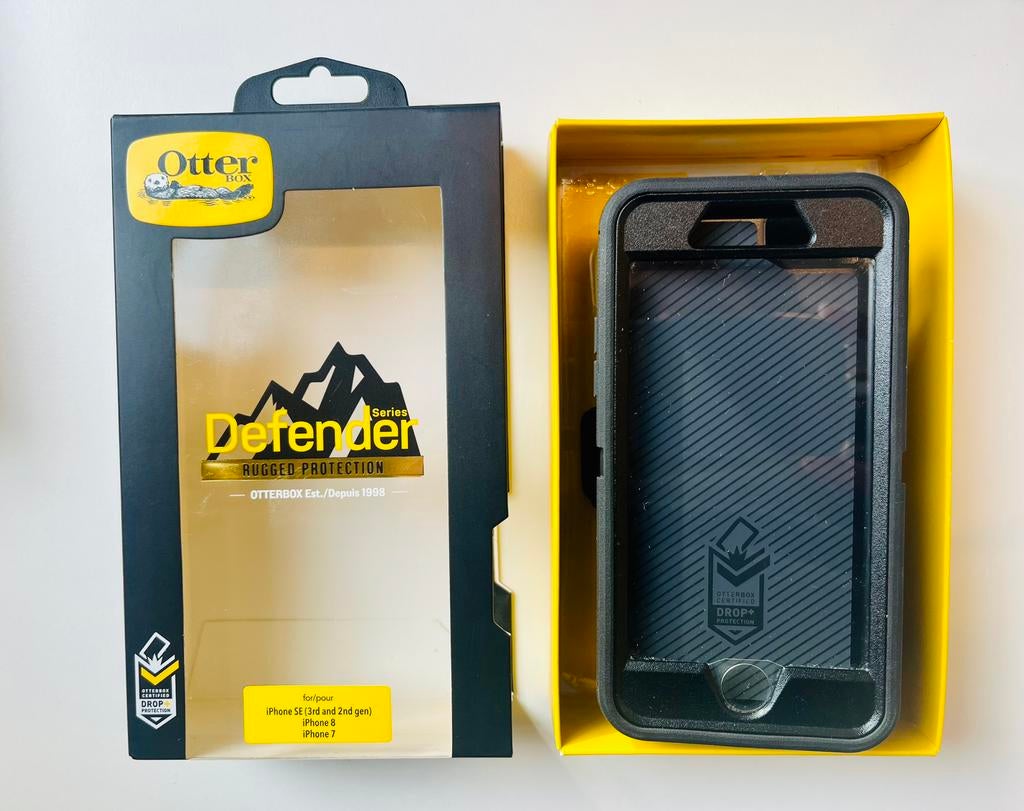 Otterbox Defender Series - iPhone hoesje en frontje, Ophalen, Nieuw, IPhone SE (2020), Hoesje of Tasje