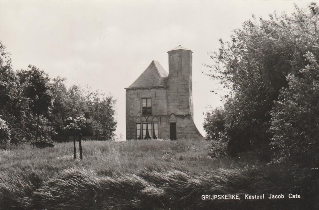 GRIJPSKERKE Kasteel Jacob Cats, Verzenden, 1960 tot 1980, Gelopen, Zeeland